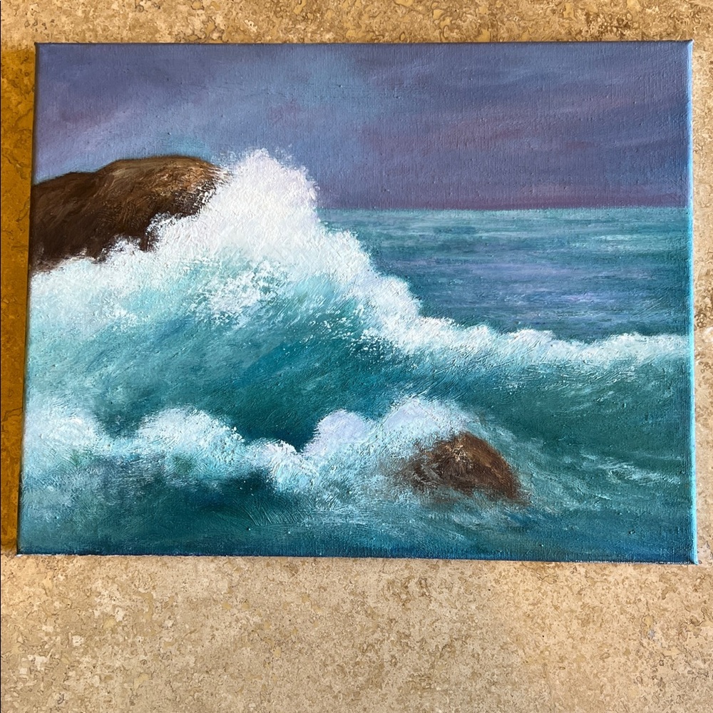 Ocean Wave oil painting Canvas Art